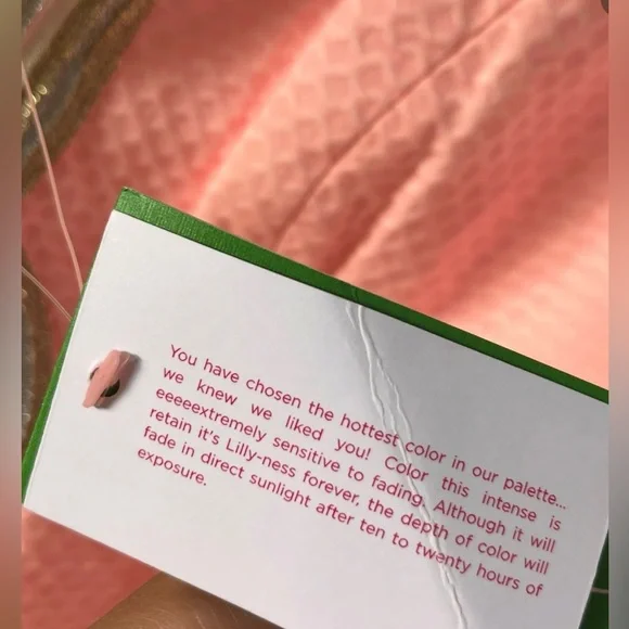 NWT Lilly Pulitzer Pink Sheath Mini Dress with Silver Trim - Picture 5 of 8